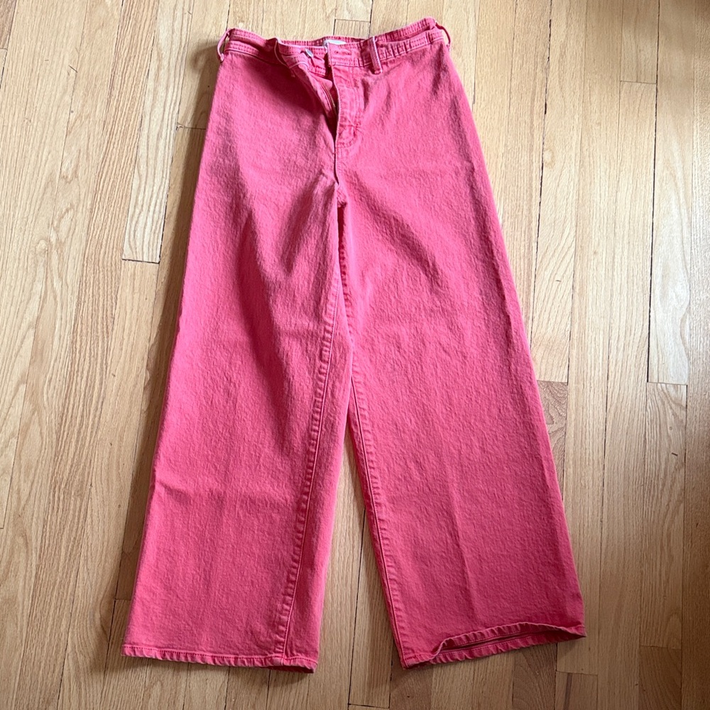 Women's Red Jeans